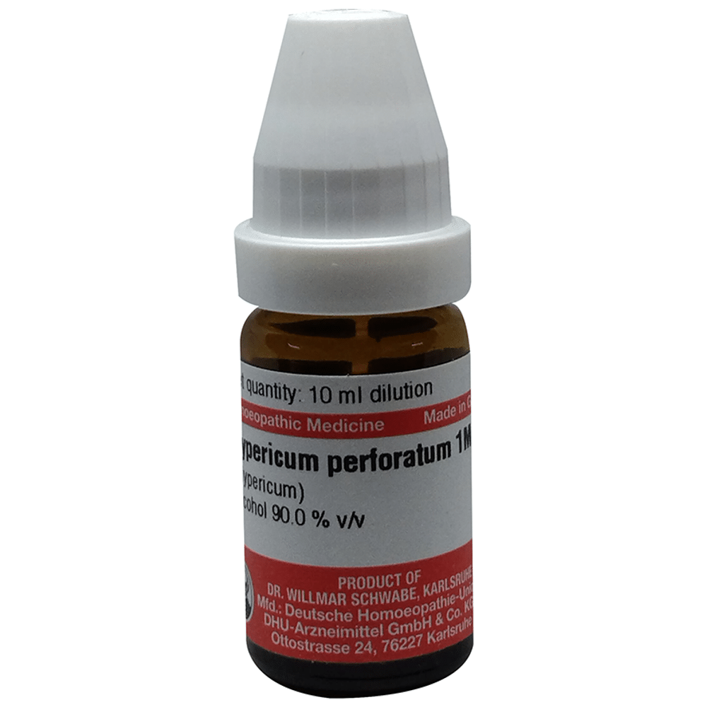 Dr Willmar Schwabe Germany Hypericum Perforatum Dilution 1M bottle of 10 ml Dilution