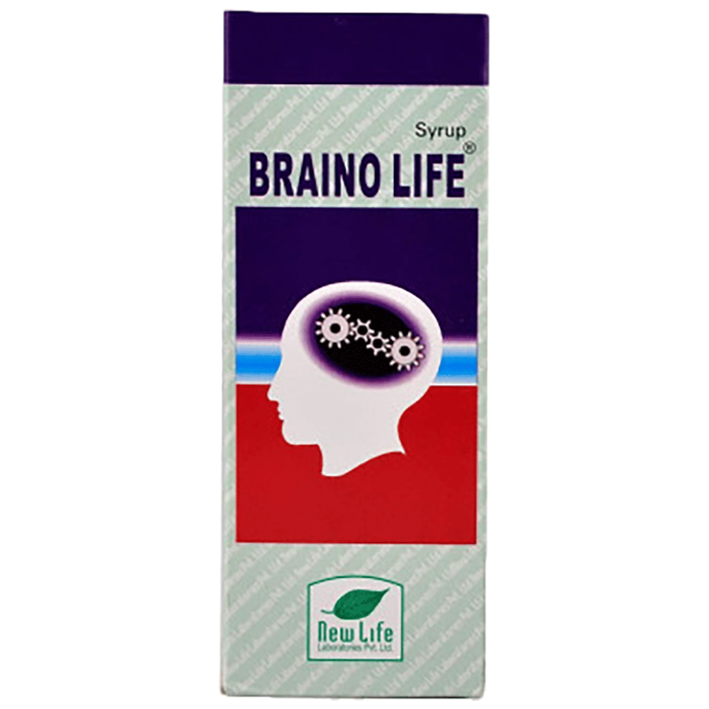 New Life Braino Life Syrup bottle of 200 ml Syrup