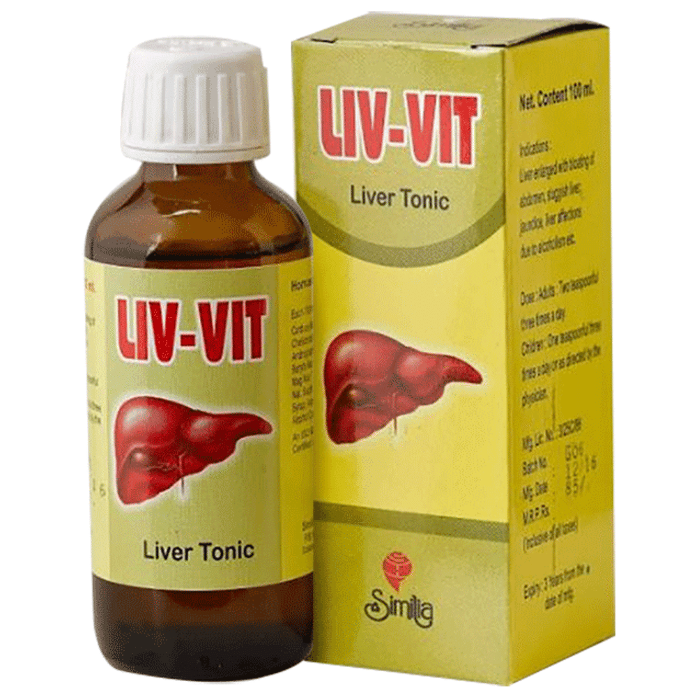 Similia Liv - Vit Liver Tonic bottle of 450 ml Tonic