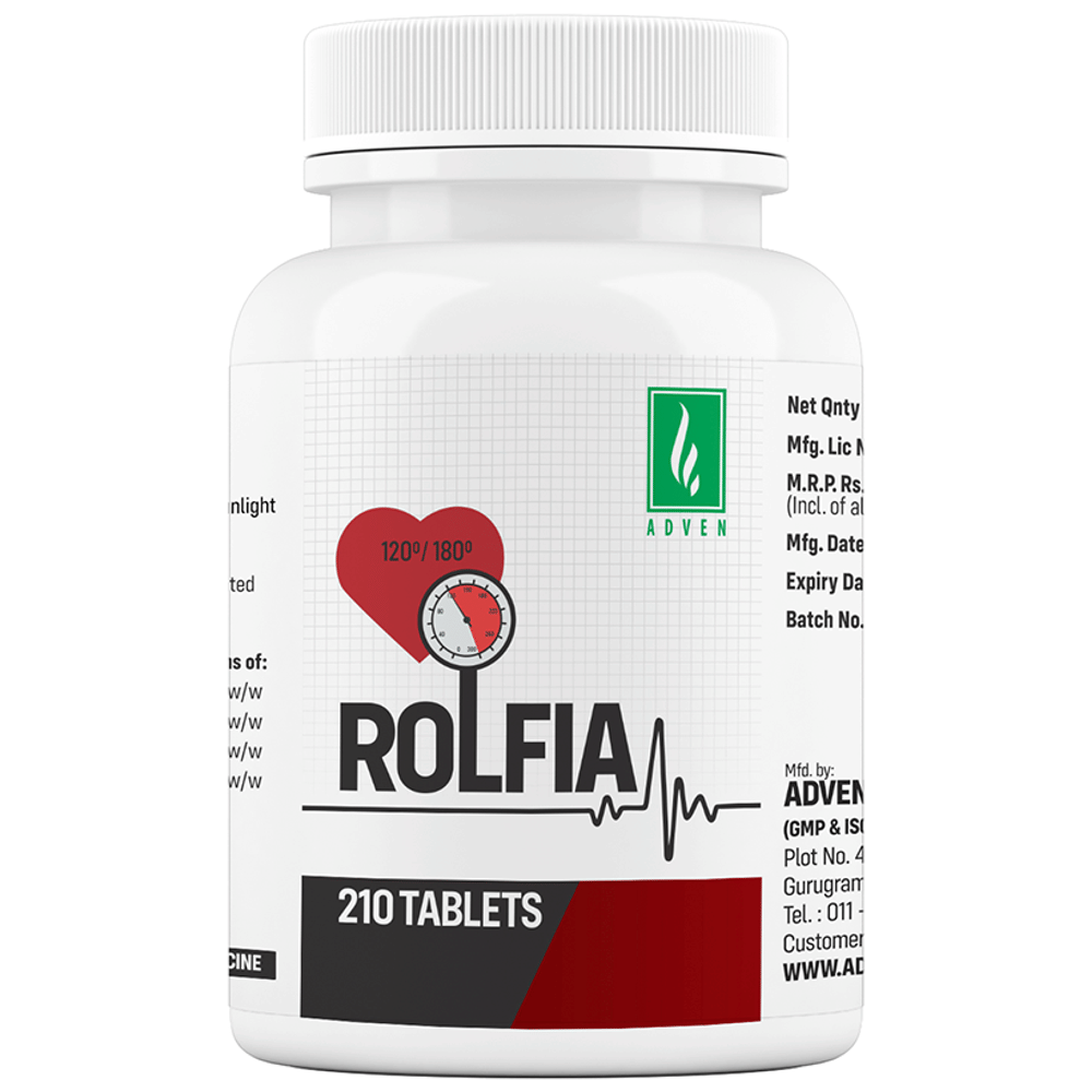 Adven Rolfia Tablet bottle of 210 tablets