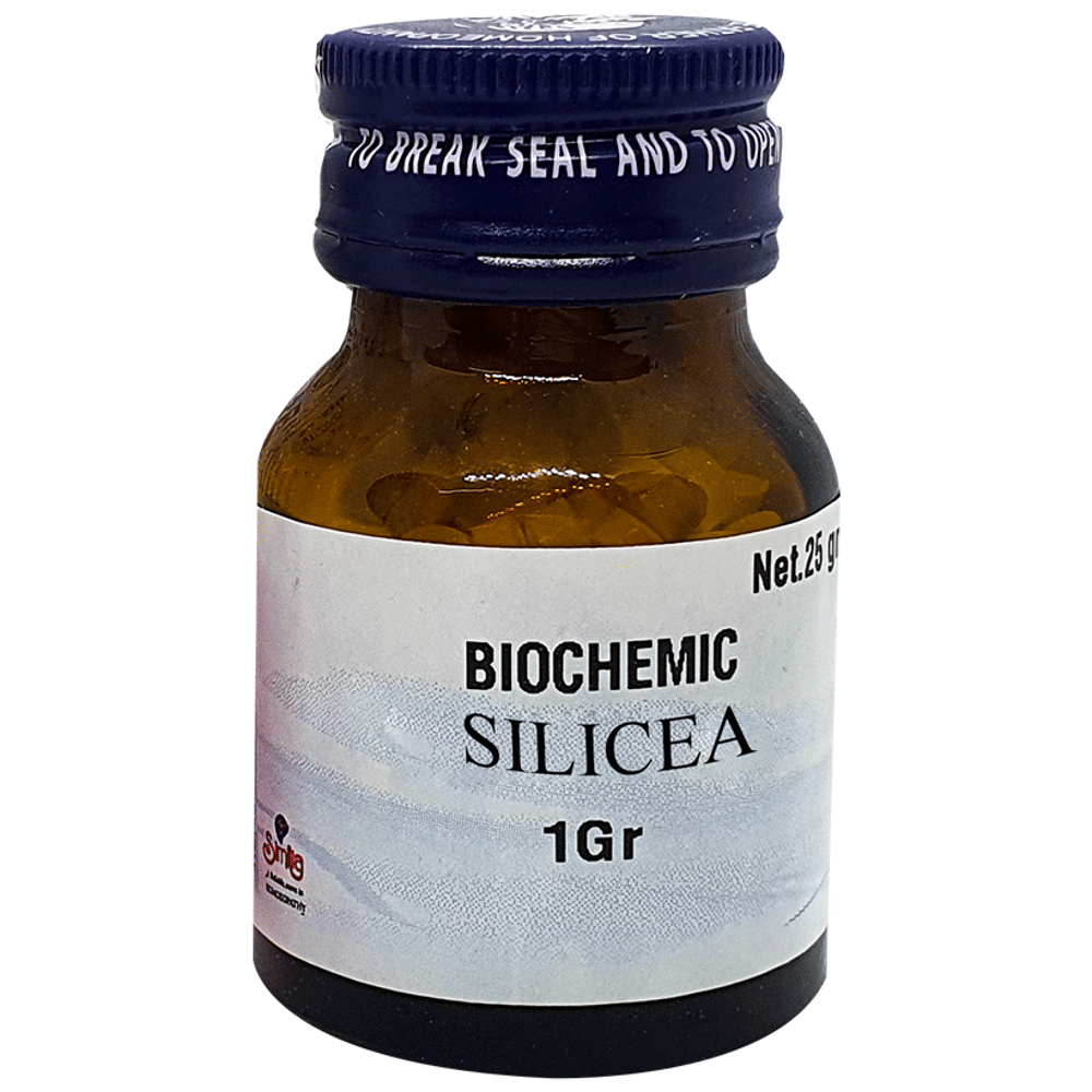 Similia Silicea Biochemic Tablet 6X bottle of 25 gm Biochemic Tablet Similia Silicea Biochemic Tablet 6X bottle of 25 gm Biochemic Tablet