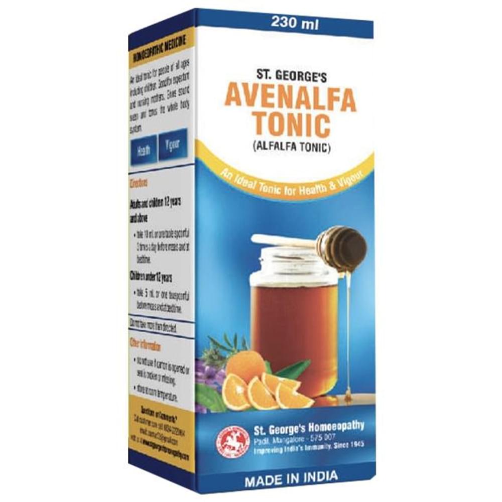 St. George‚Äôs Avenalfa Tonic bottle of 230 ml Tonic