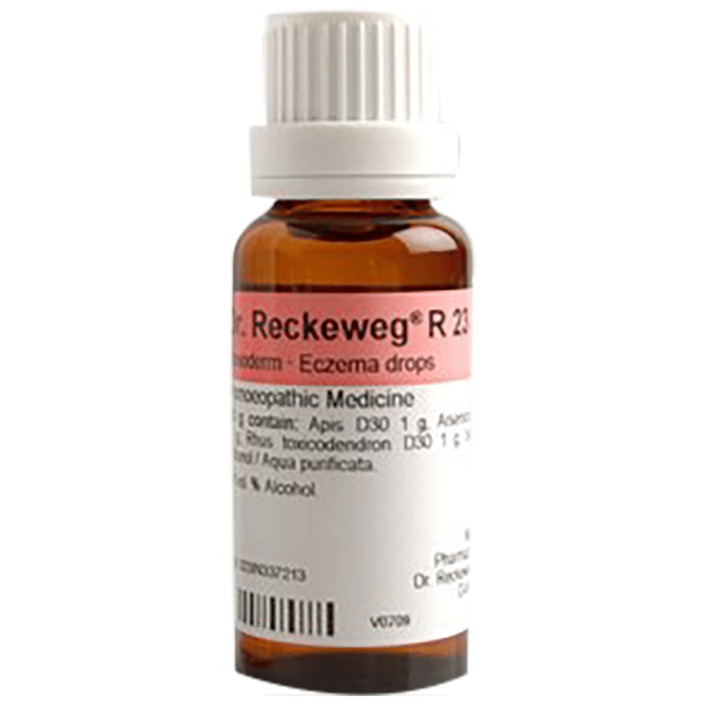 Dr. Reckeweg R23 Eczema Drop bottle of 22 ml Drop Dr. Reckeweg R23 Eczema Drop bottle of 22 ml Drop