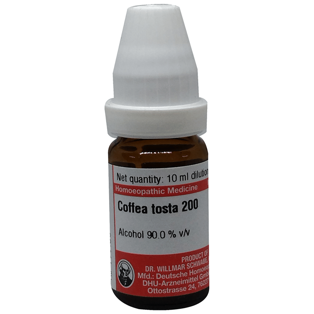 Dr Willmar Schwabe Germany Coffea Tosta Dilution 200 bottle of 10 ml Dilution
