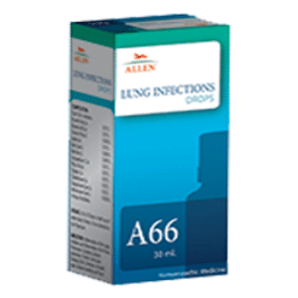 Allen A66 Lung Infections Drop bottle of 30 ml Drop Allen A66 Lung Infections Drop bottle of 30 ml Drop