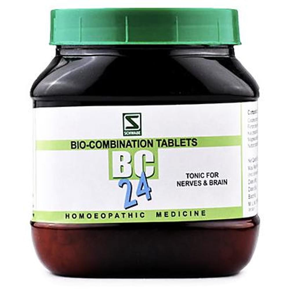 Dr Willmar Schwabe India Bio-Combination 24 (BC 24) Tablet bottle of 550 gm Biocombination Tablet