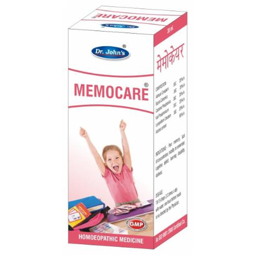 Dr. Johns Memocare Drop bottle of 30 ml Drop