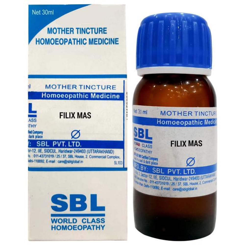 SBL Filix Mas Mother Tincture Q bottle of 30 ml Mother Tincture