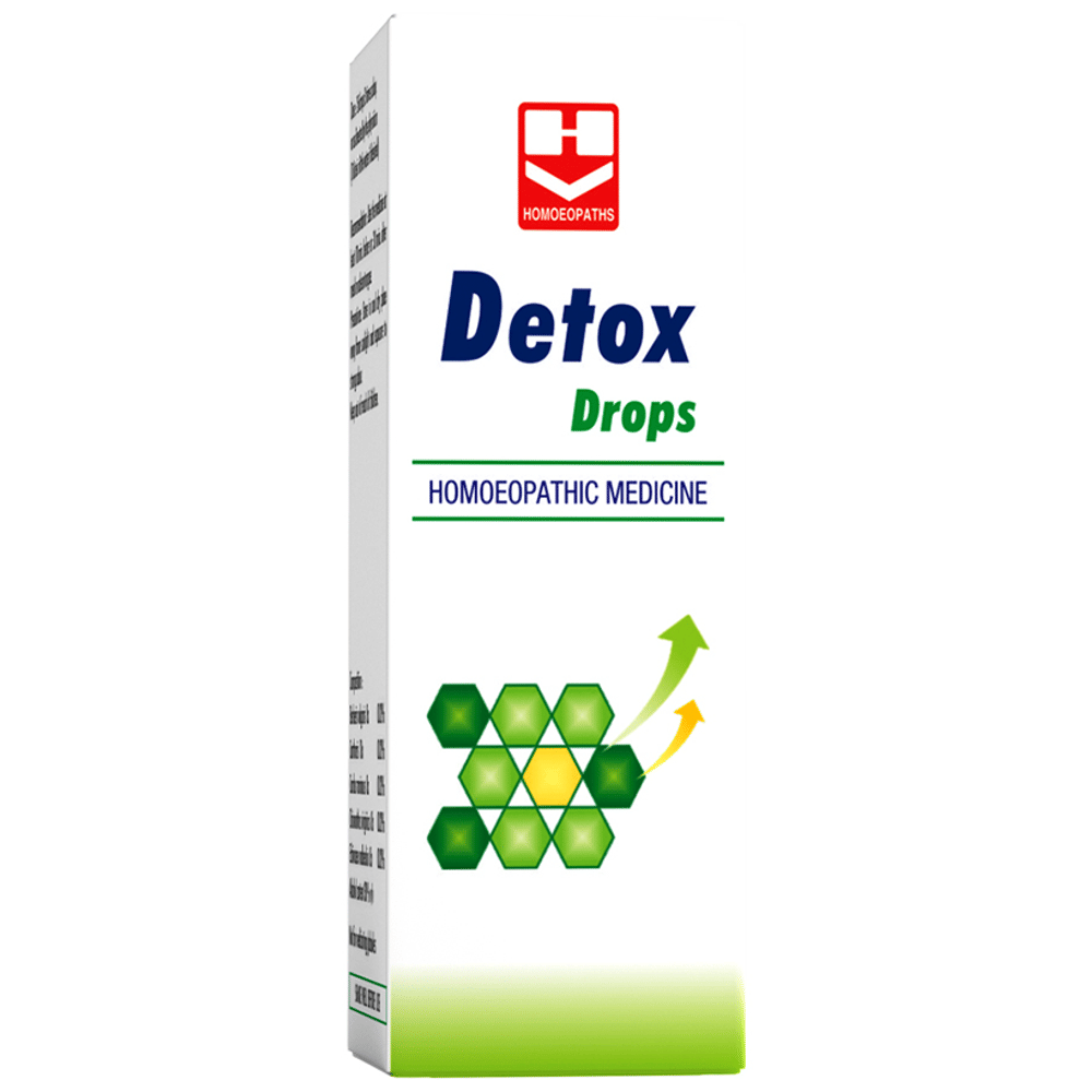 Homeopaths Detox Drop (30ml Each) box of 1 Bottle