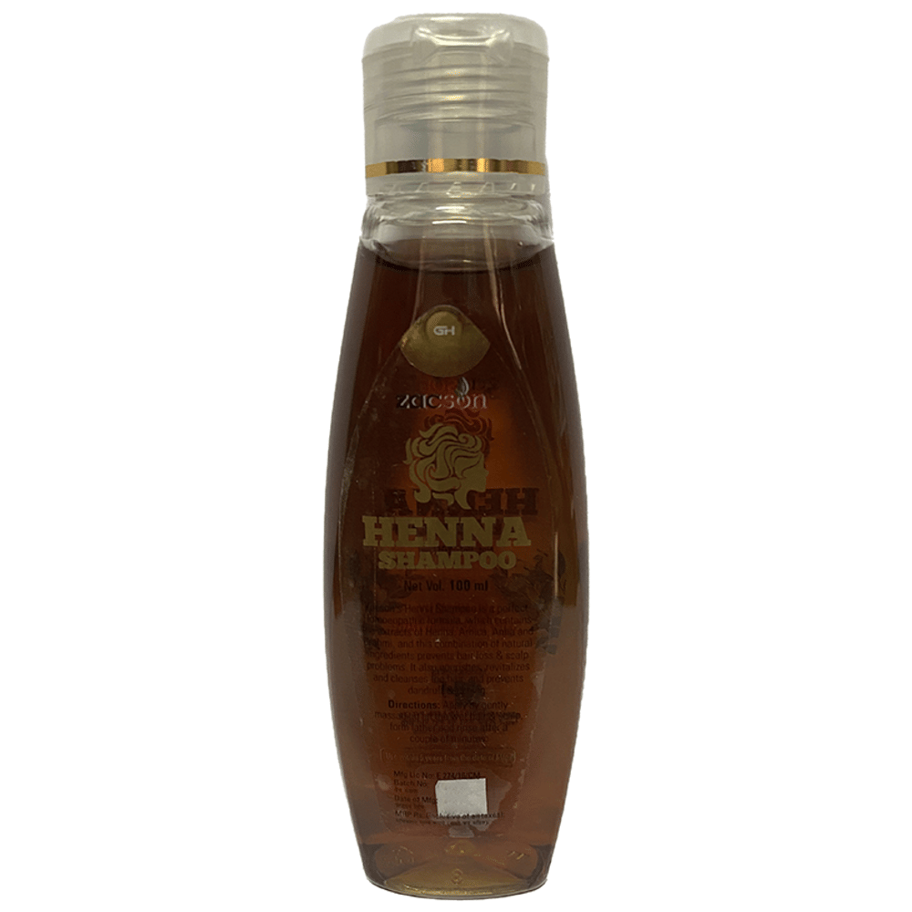 Zacson Henna Shampoo bottle of 100 ml Shampoo