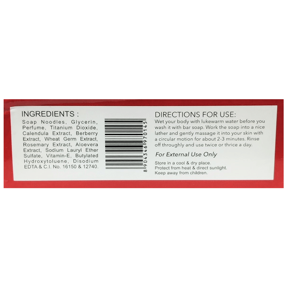 LDD Bioscience Berberis Aqui + Soap with Rich Antioxidants box of 75 gm Soap