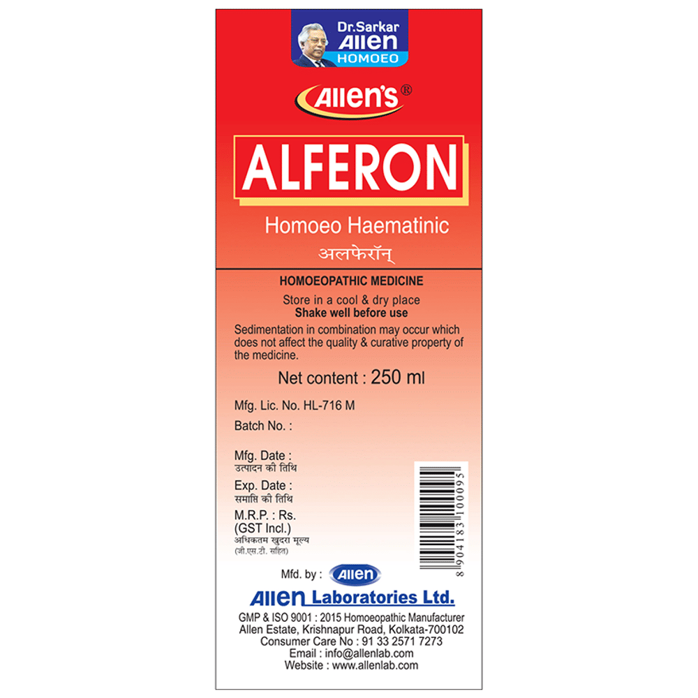 Allen's Alferon (250ml Each) combo pack of 3 bottles Allen's Alferon (250ml Each) combo pack of 3 bottles