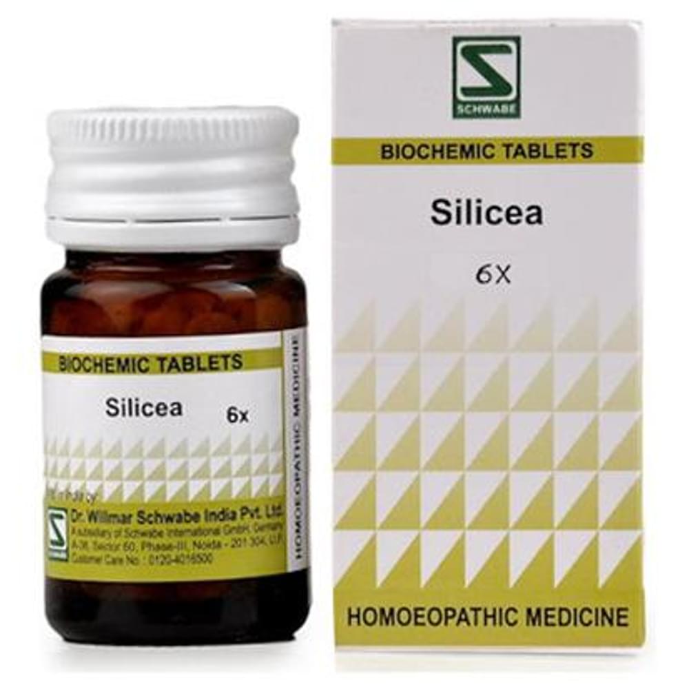 Dr Willmar Schwabe India Silicea Biochemic Tablet 6X bottle of 550 gm Biochemic Tablet Dr Willmar Schwabe India Silicea Biochemic Tablet 6X bottle of 550 gm Biochemic Tablet