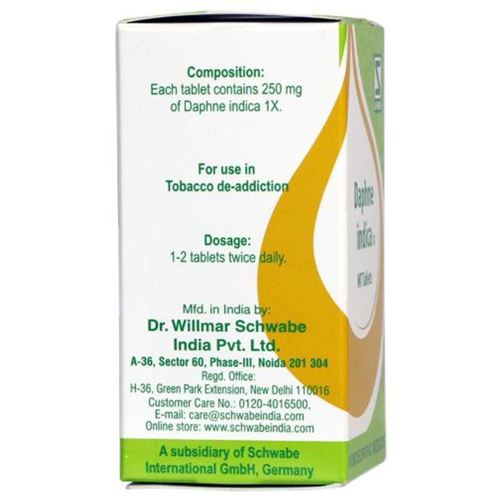 Dr Willmar Schwabe India Daphne Indica Tablet 1X bottle of 20 gm Tablet
