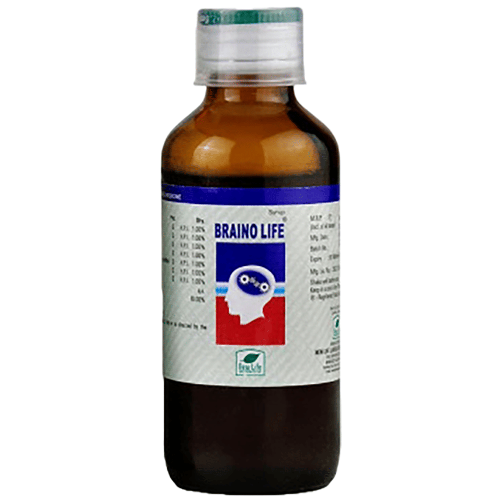 New Life Braino Life Syrup bottle of 200 ml Syrup New Life Braino Life Syrup bottle of 200 ml Syrup