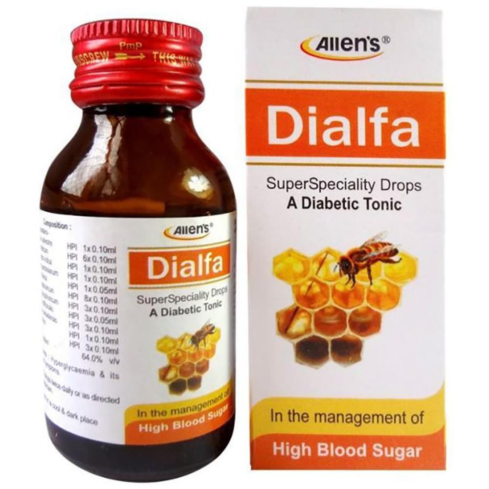 Allen Laboratories Dialfa Tonic bottle of 30 ml Tonic Allen Laboratories Dialfa Tonic bottle of 30 ml Tonic