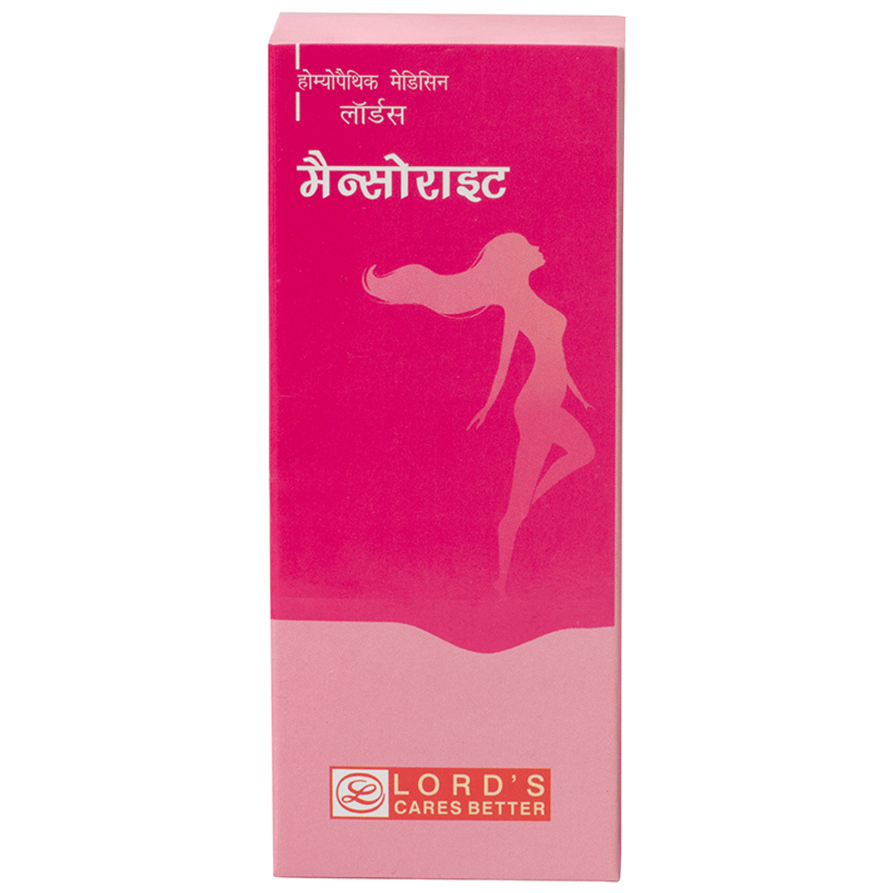 Lord's Mensorite Syrup bottle of 115 ml Syrup Lord's Mensorite Syrup bottle of 115 ml Syrup