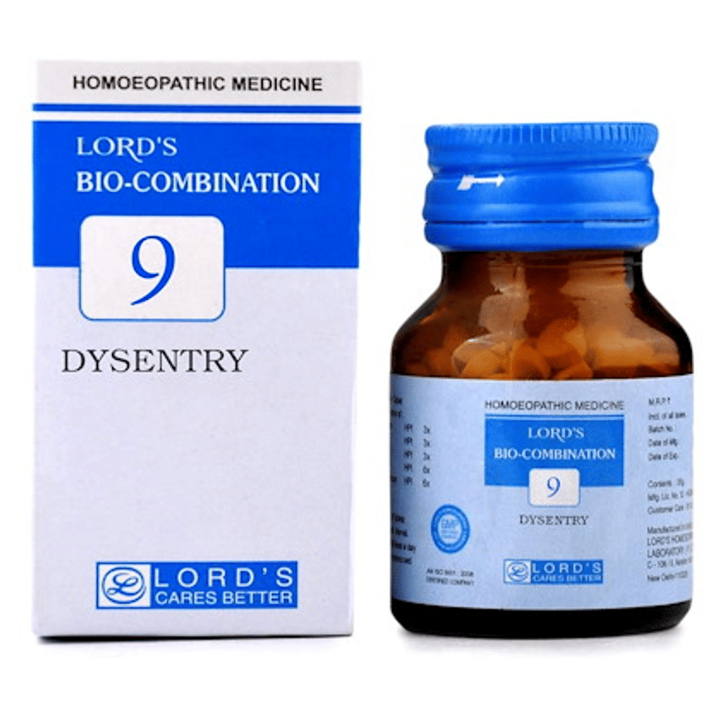 Lord's Bio-Combination 9 Tablet bottle of 25 gm Biocombination Tablet