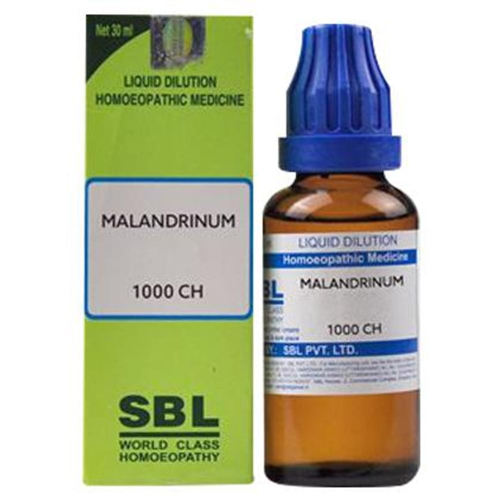 SBL Malandrinum Dilution 1000 CH bottle of 30 ml Dilution SBL Malandrinum Dilution 1000 CH bottle of 30 ml Dilution