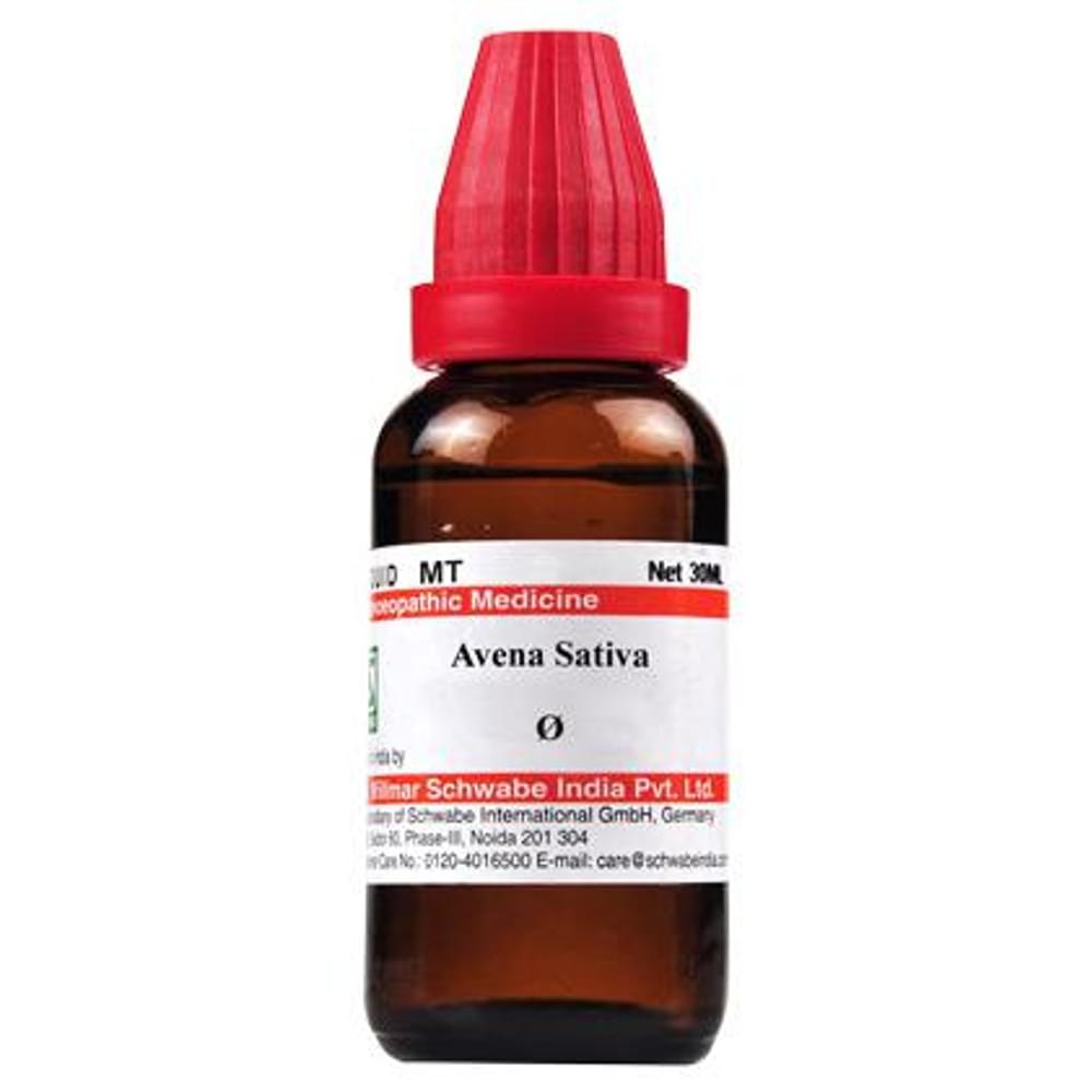 Dr Willmar Schwabe India Avena Sativa Mother Tincture Q bottle of 30 ml Mother Tincture