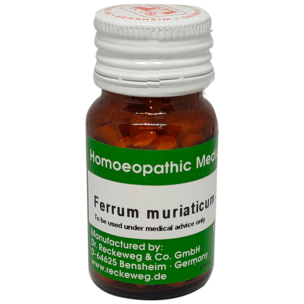 Dr. Reckeweg Ferrum Muriaticum Tablet bottle of 20 gm Tablet