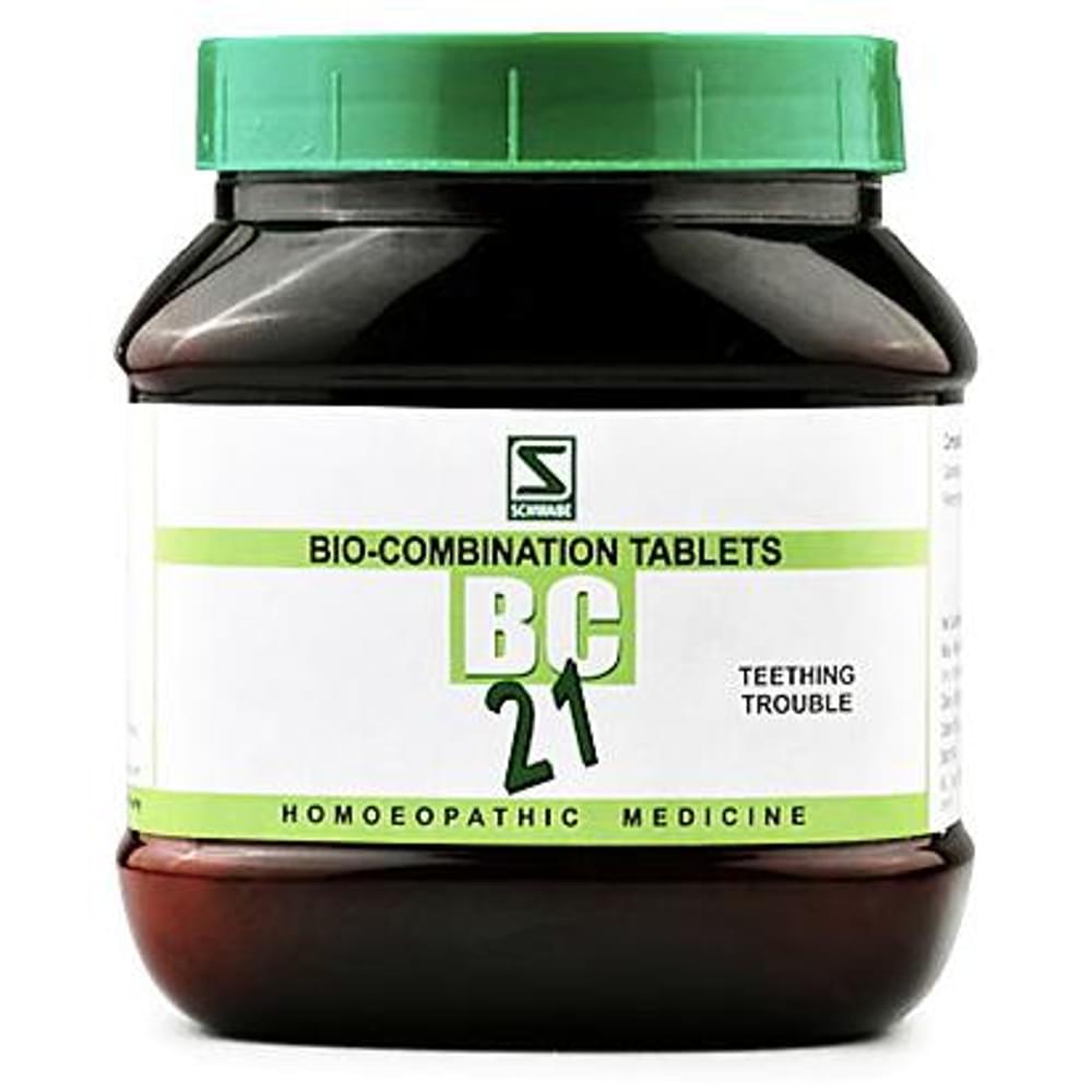Dr Willmar Schwabe India Bio-Combination 21 (BC 21) Tablet bottle of 550 gm Biocombination Tablet