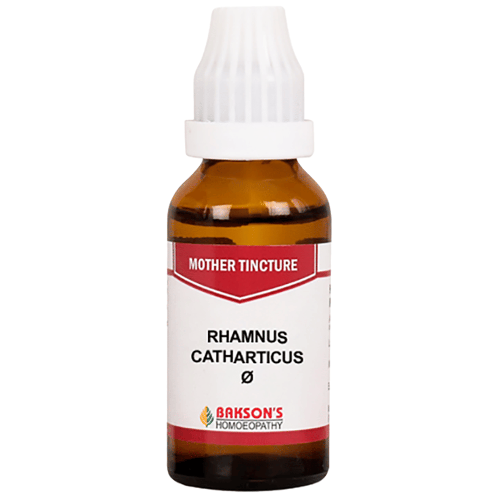Bakson's Homeopathy Rhamnus Catharticus Mother Tincture Q bottle of 30 ml Mother Tincture Bakson's Homeopathy Rhamnus Catharticus Mother Tincture Q bottle of 30 ml Mother Tincture
