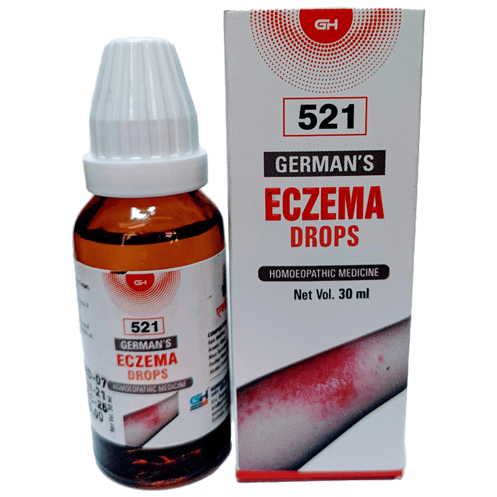 German's 521 Eczema Drop bottle of 30 ml Drop