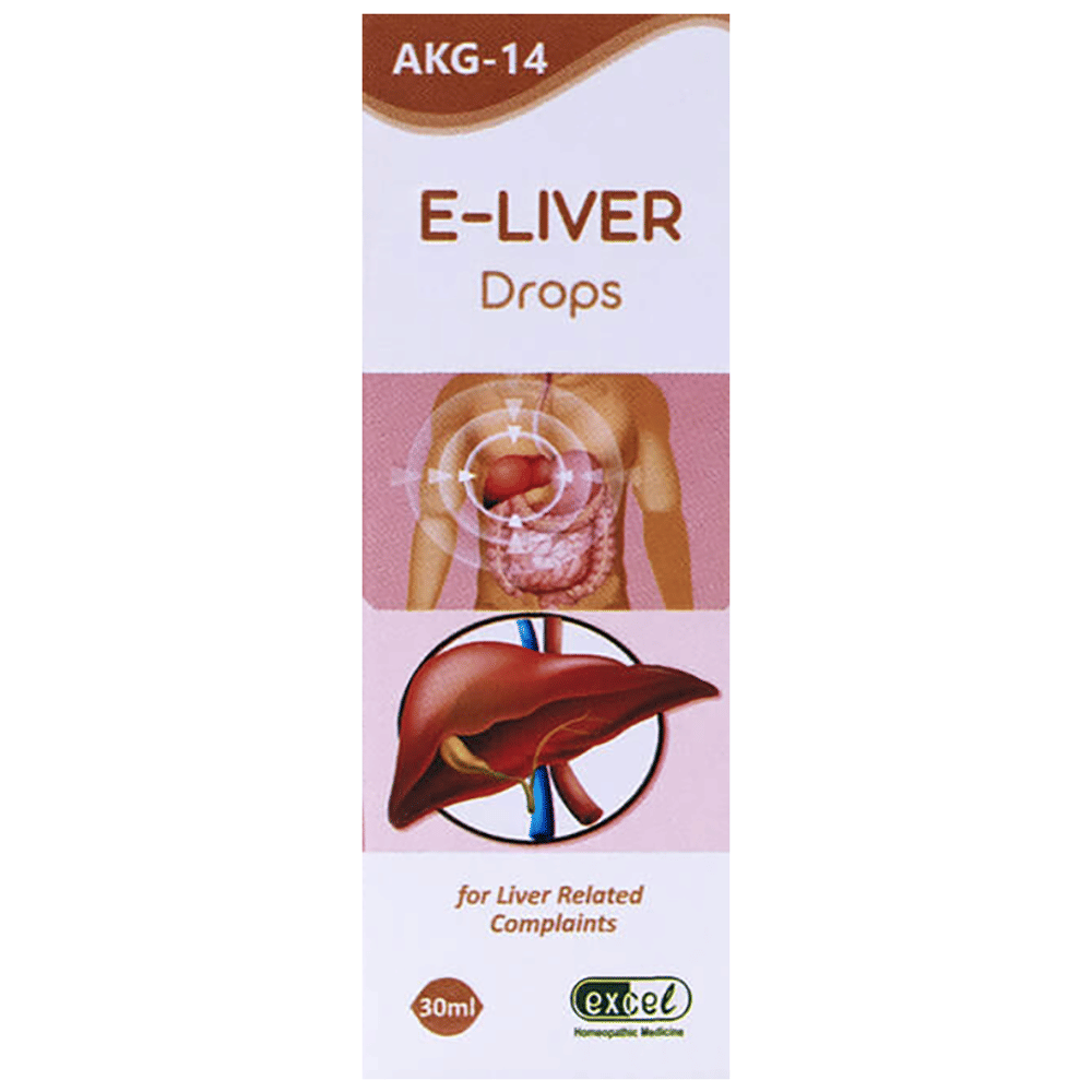 Excel AKG 14 E-Liver Drop bottle of 30 ml Drop
