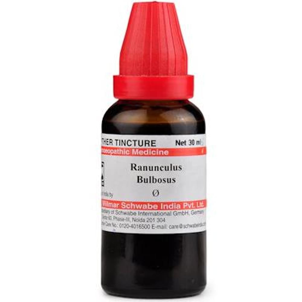 Dr Willmar Schwabe India Ranunculus Bulbosus Mother Tincture Q bottle of 30 ml Mother Tincture Dr Willmar Schwabe India Ranunculus Bulbosus Mother Tincture Q bottle of 30 ml Mother Tincture