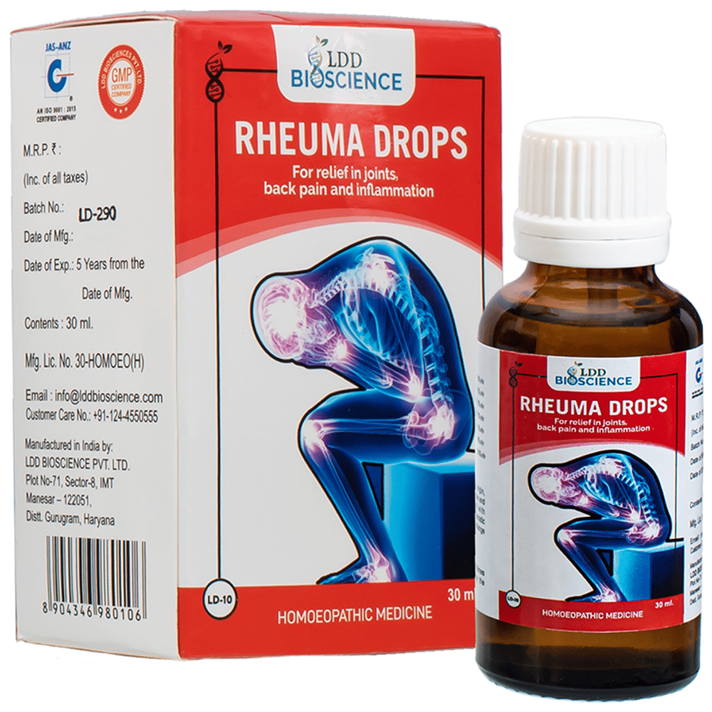 LDD Bioscience Rheuma Drop bottle of 30 ml Drop