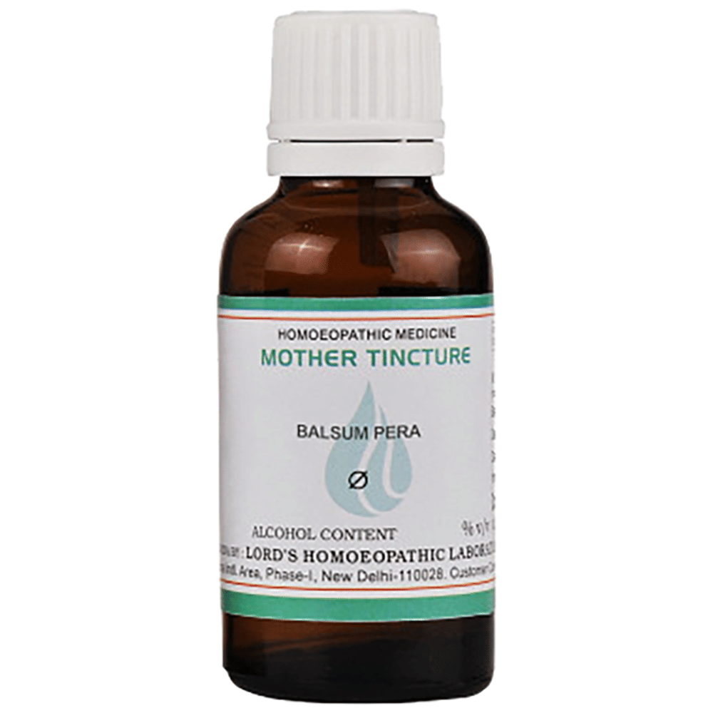 Lord's Balsum Pera Mother Tincture Q bottle of 30 ml Mother Tincture Lord's Balsum Pera Mother Tincture Q bottle of 30 ml Mother Tincture