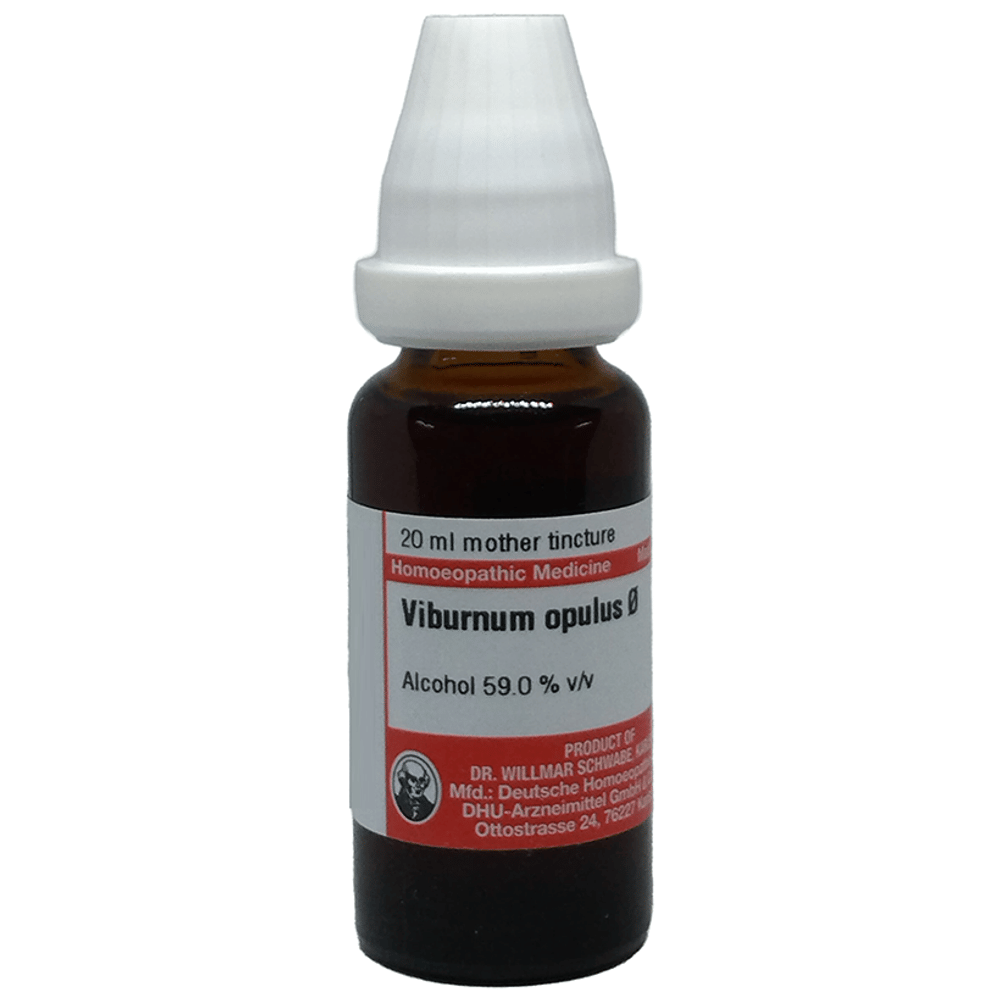 Dr Willmar Schwabe Germany Viburnum Opulus Mother Tincture Q bottle of 20 ml Mother Tincture Dr Willmar Schwabe Germany Viburnum Opulus Mother Tincture Q bottle of 20 ml Mother Tincture