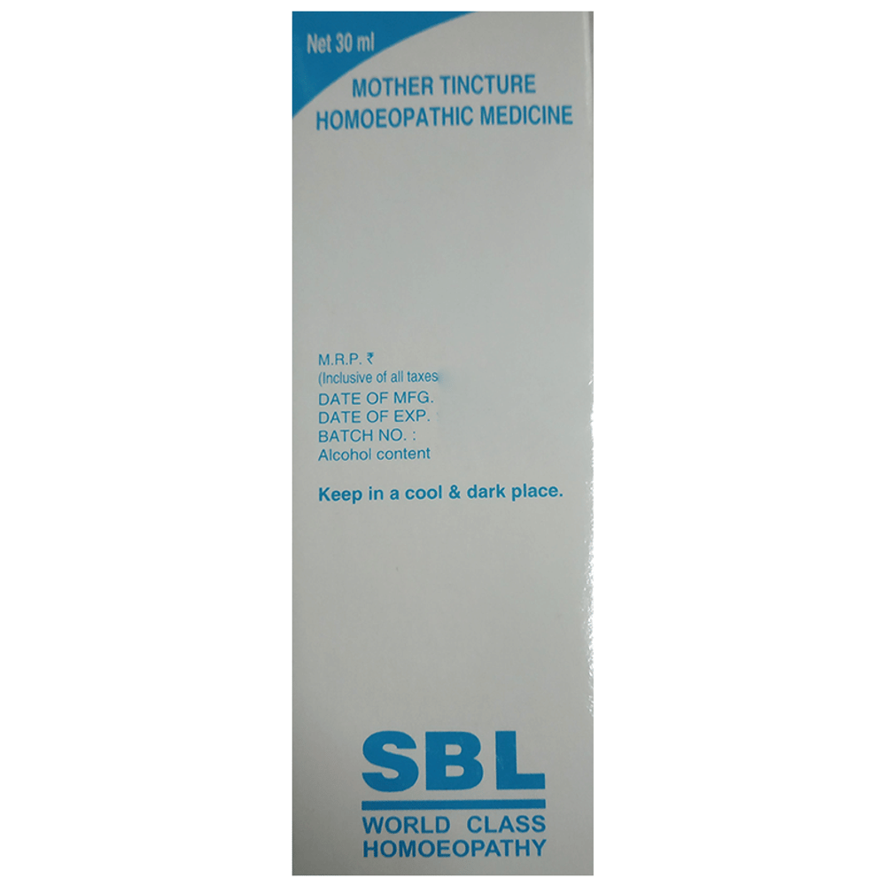 SBL Withania Somnifera Mother Tincture Q bottle of 30 ml Mother Tincture