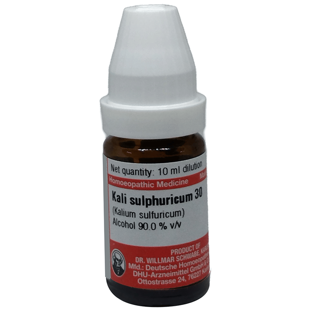Dr Willmar Schwabe Germany Kali Sulphuricum Dilution 30 bottle of 10 ml Dilution
