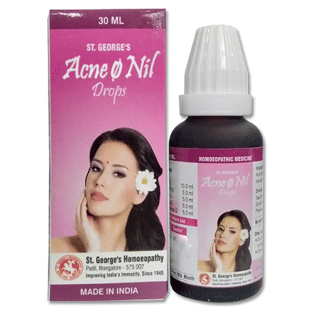 St. George‚Äôs Acne Q Nil Drop bottle of 30 ml Drop