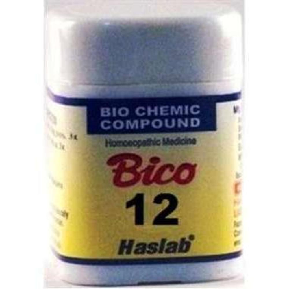 Haslab Bico 12 Biochemic Compound Tablet bottle of 20 gm Tablet Haslab Bico 12 Biochemic Compound Tablet bottle of 20 gm Tablet