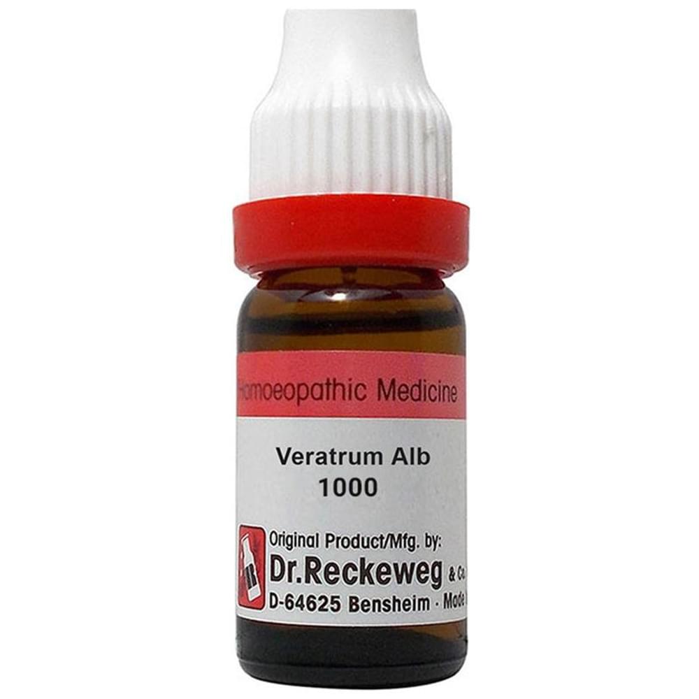 Dr. Reckeweg Veratrum Alb Dilution 1000 CH bottle of 11 ml Dilution Dr. Reckeweg Veratrum Alb Dilution 1000 CH bottle of 11 ml Dilution