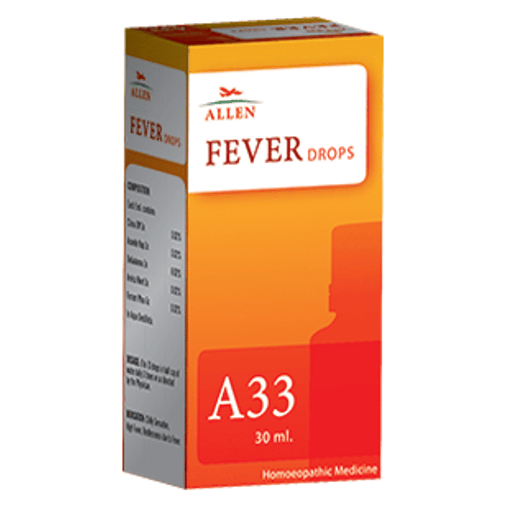 Allen A33 Fever Drop bottle of 30 ml Drop Allen A33 Fever Drop bottle of 30 ml Drop