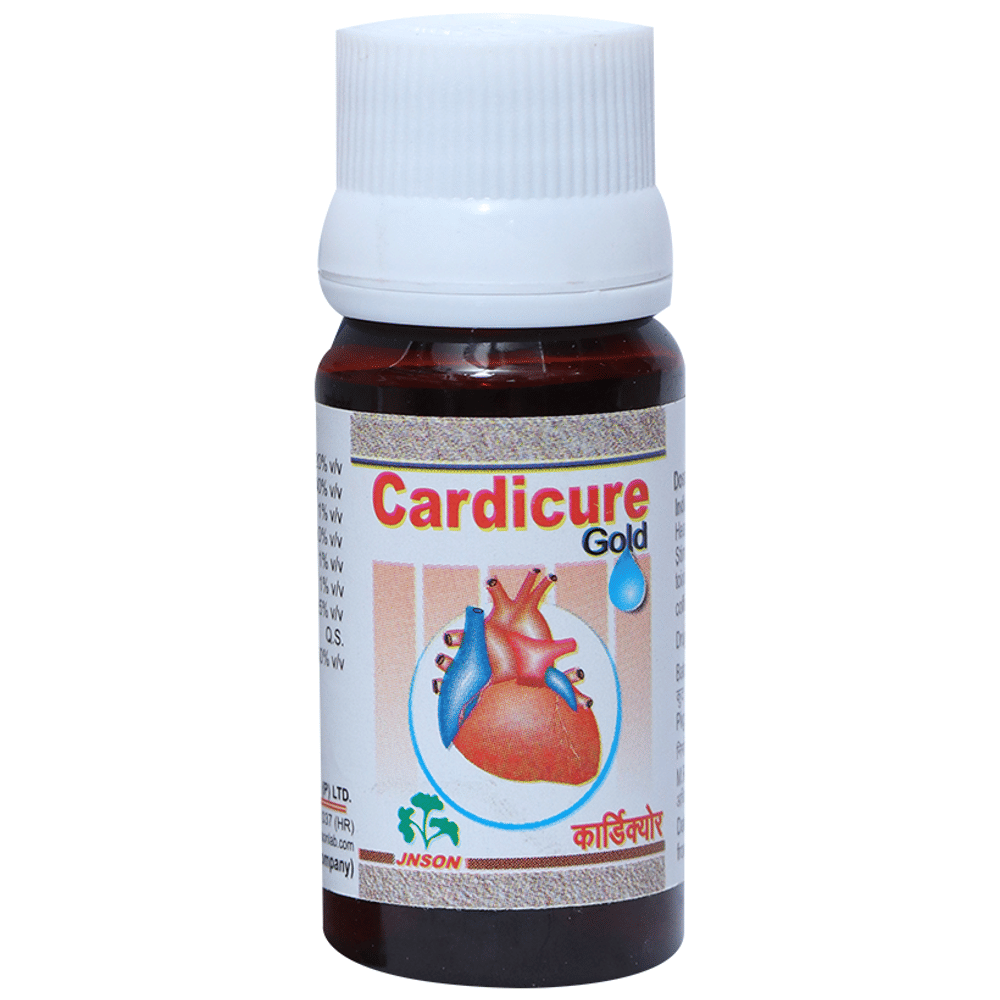 JNSON Cardicure Gold Syrup bottle of 450 ml Syrup JNSON Cardicure Gold Syrup bottle of 450 ml Syrup