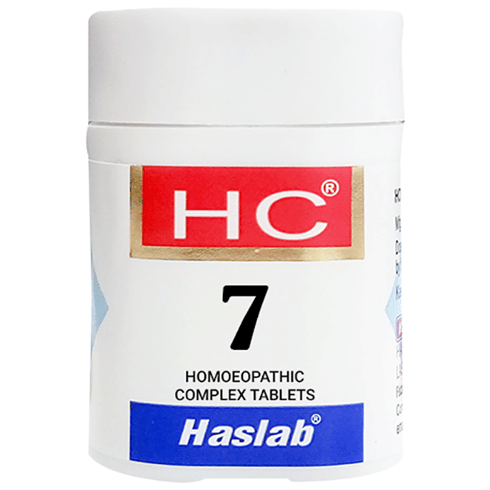 Haslab HC 7 Berberis Complex Tablet bottle of 550 gm Tablet