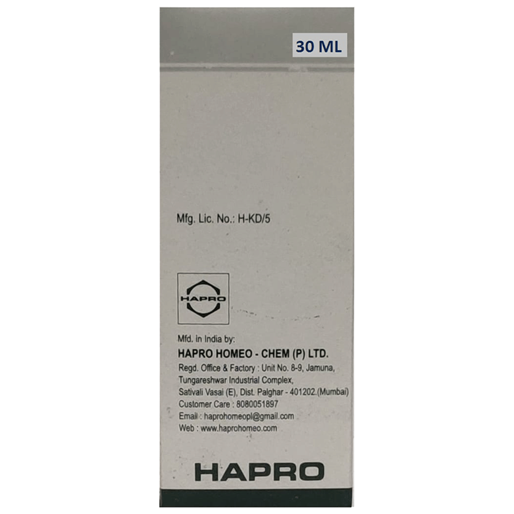 Hapro Rhus Tox Dilution 1M bottle of 30 ml Dilution Hapro Rhus Tox Dilution 1M bottle of 30 ml Dilution