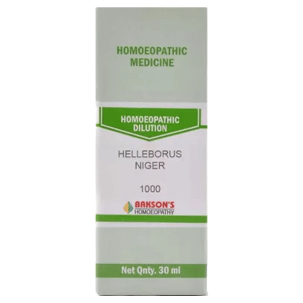 Bakson's Homeopathy Helleborus Niger Dilution 1000 CH bottle of 30 ml Dilution