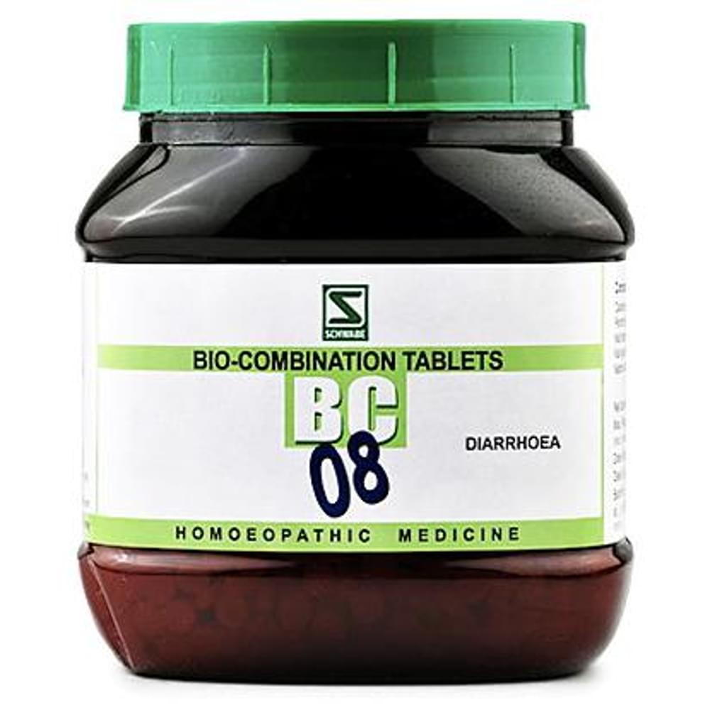 Dr Willmar Schwabe India Bio-Combination 08 (BC 08) Tablet bottle of 550 gm Biocombination Tablet