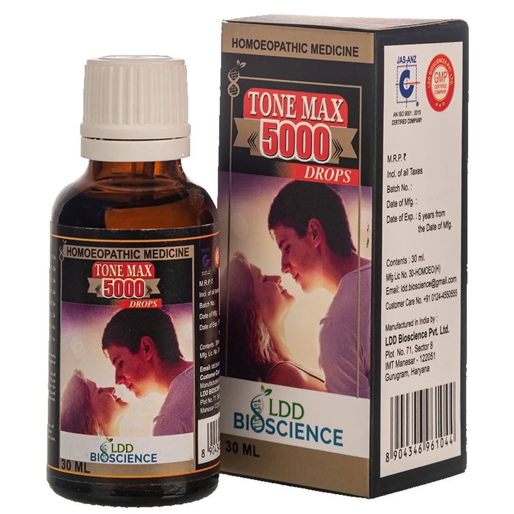 LDD Bioscience Tone Max 5000 Drop bottle of 30 ml Drop