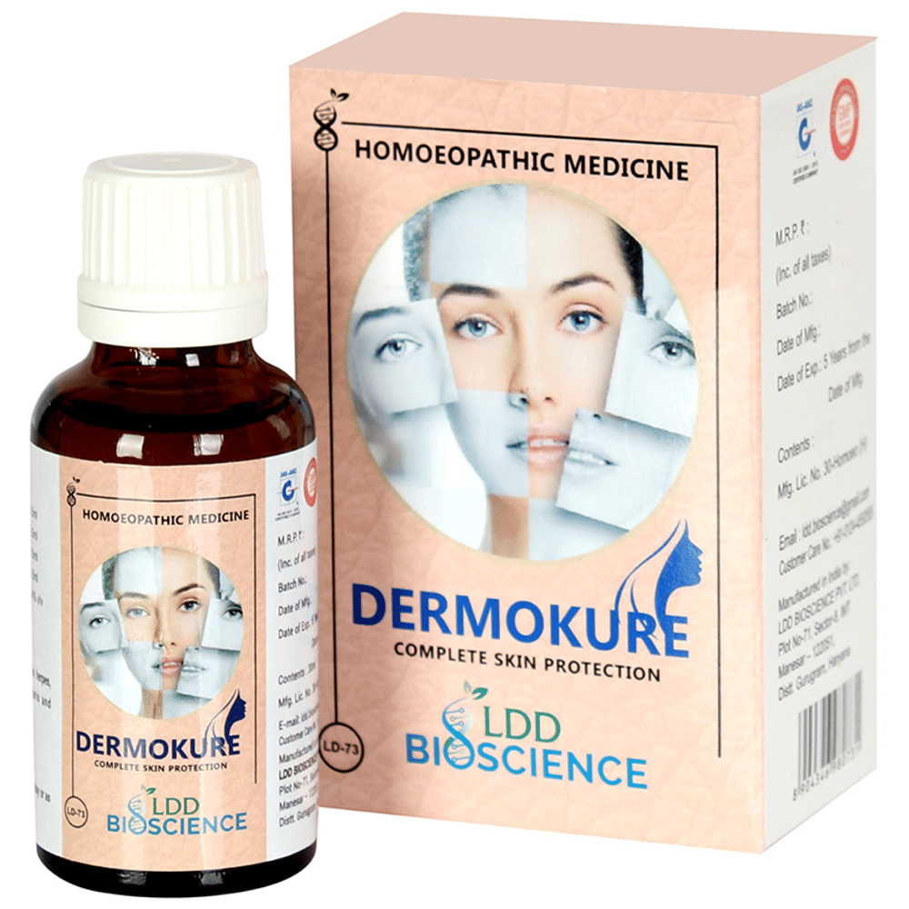 LDD Bioscience Dermokure bottle of 30 ml Drop