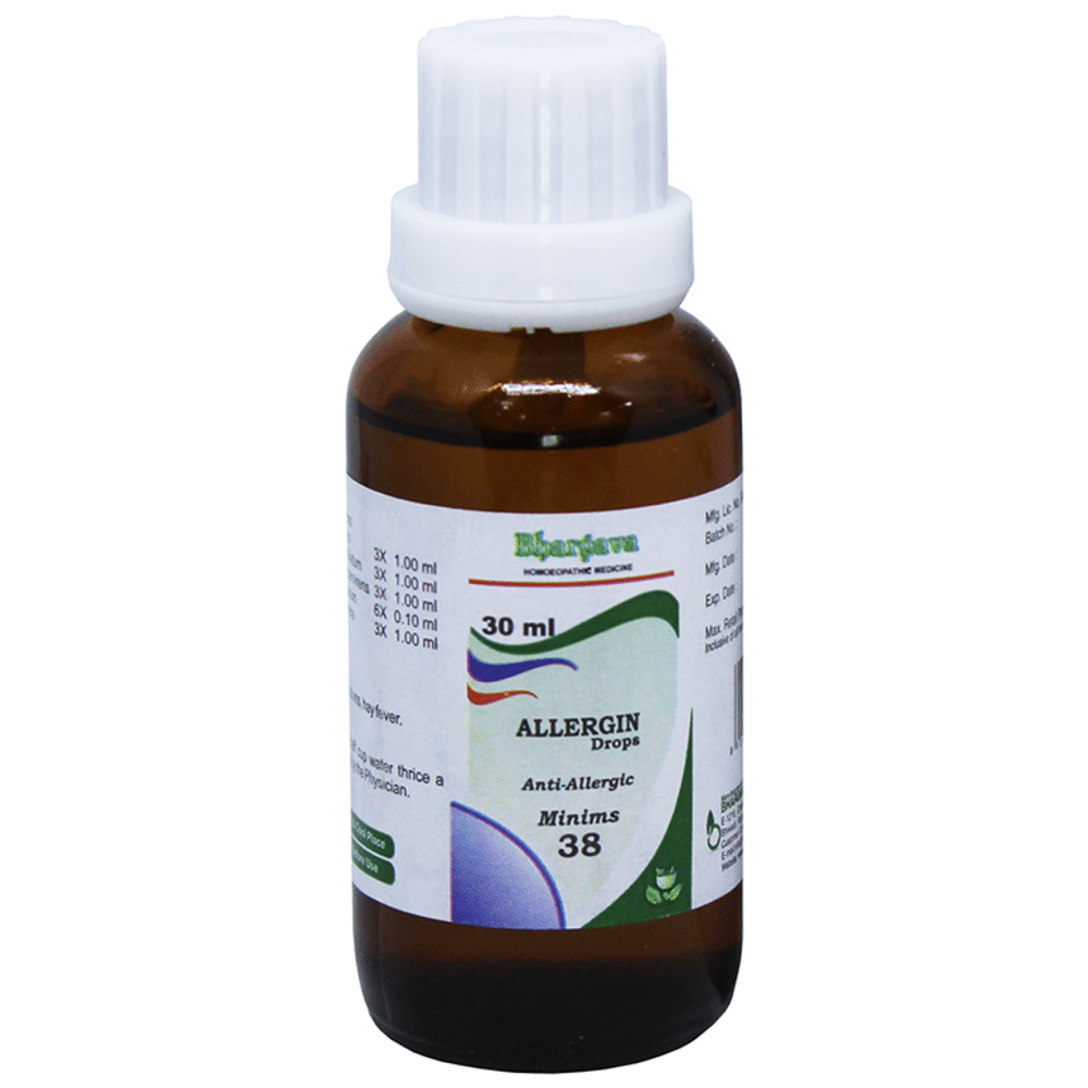 Bhargava Allergin Drop bottle of 30 ml Drop