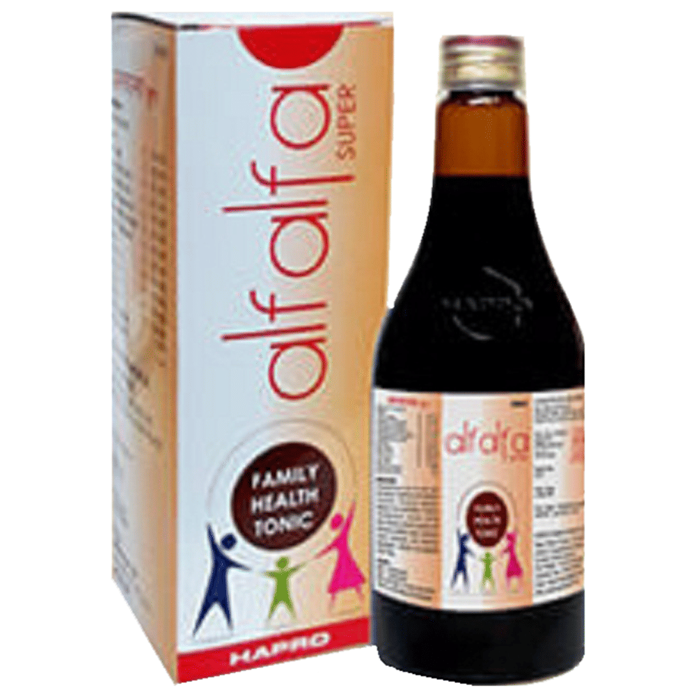 Hapro Alfalfa Super Syrup bottle of 120 ml Syrup Hapro Alfalfa Super Syrup bottle of 120 ml Syrup