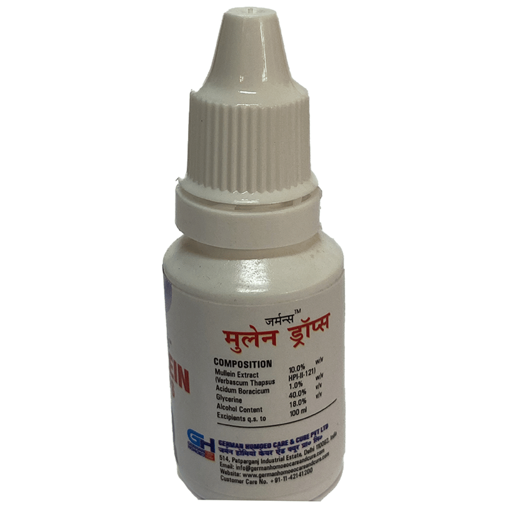 German's Mullein Drop bottle of 15 ml Drop German's Mullein Drop bottle of 15 ml Drop