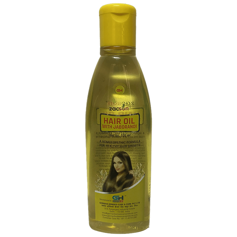 Zacson Hair Oil with Jaborandi bottle of 100 ml Oil